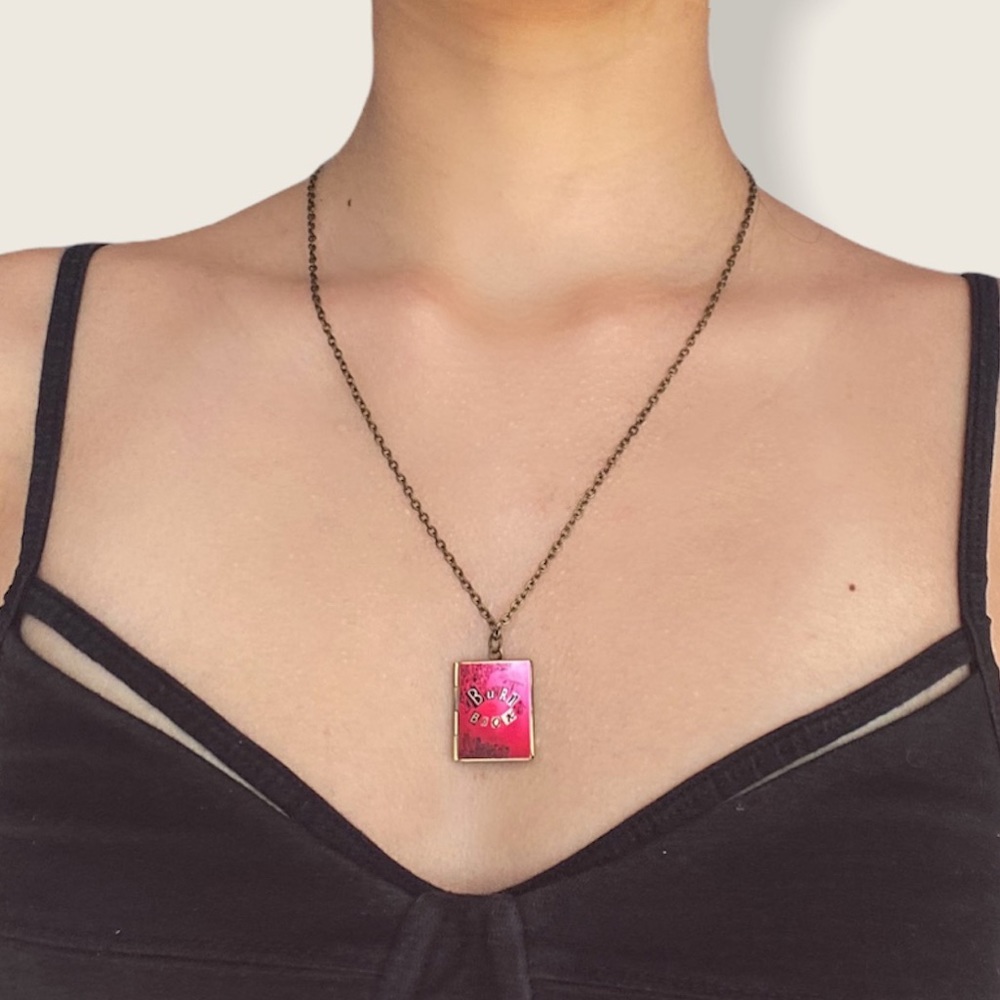 Burn Book Rustic Necklace
